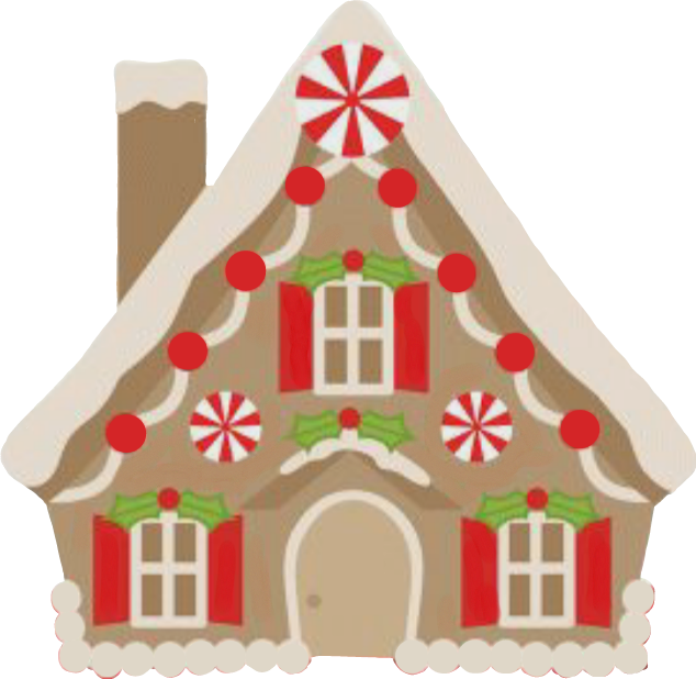 Gingerbread House Clipart Png Transparent Png - Large Size Png Image ...