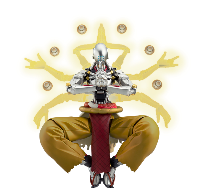 Zenyatta Figma Zenyatta - Overwatch Zenyatta Figma Clipart - Large Size ...