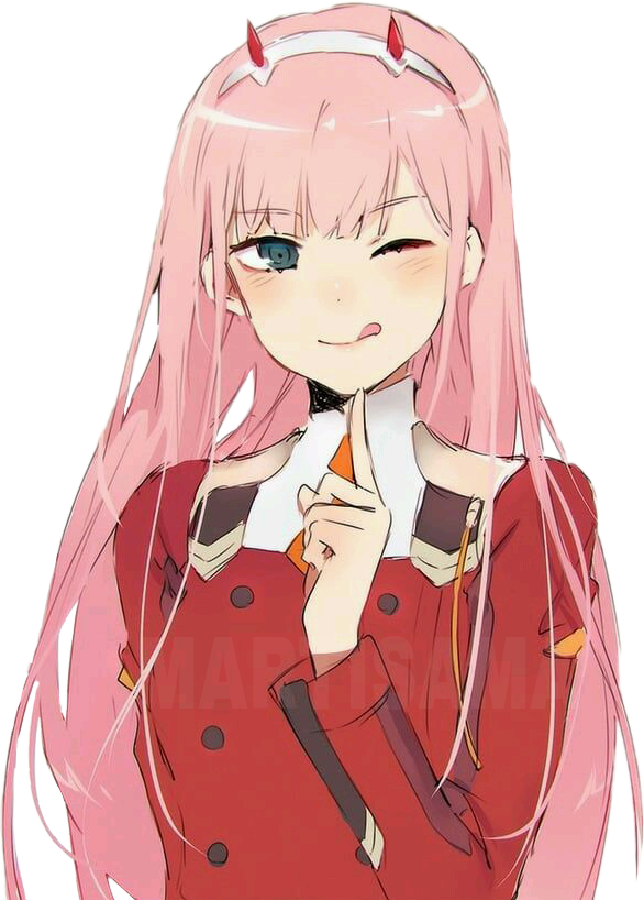 Zero Two Png Zero Two Emoji Discord Clipart Transparent Png Image