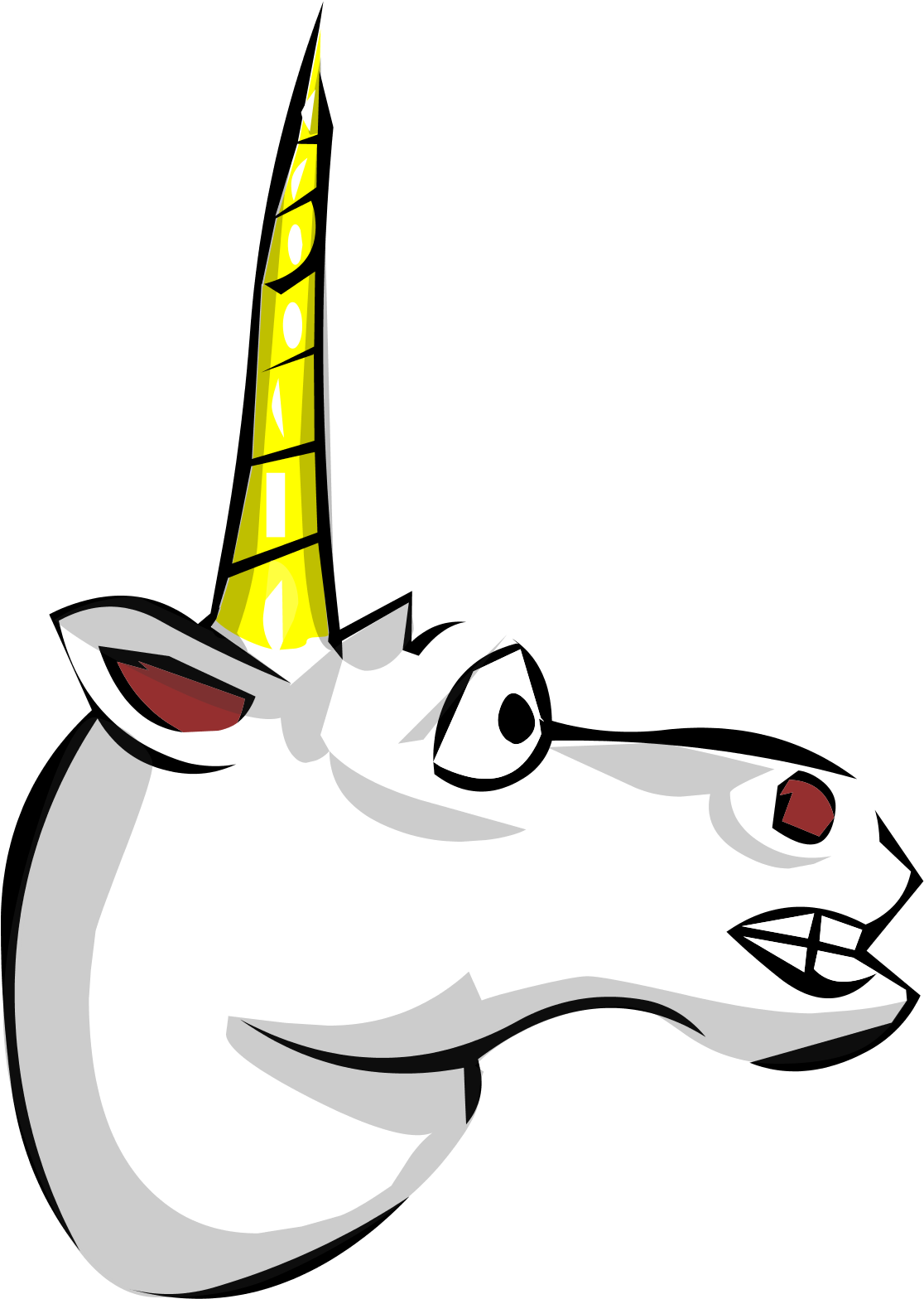 Unicorn Head Png 119276 Clipart - Large Size Png Image - PikPng