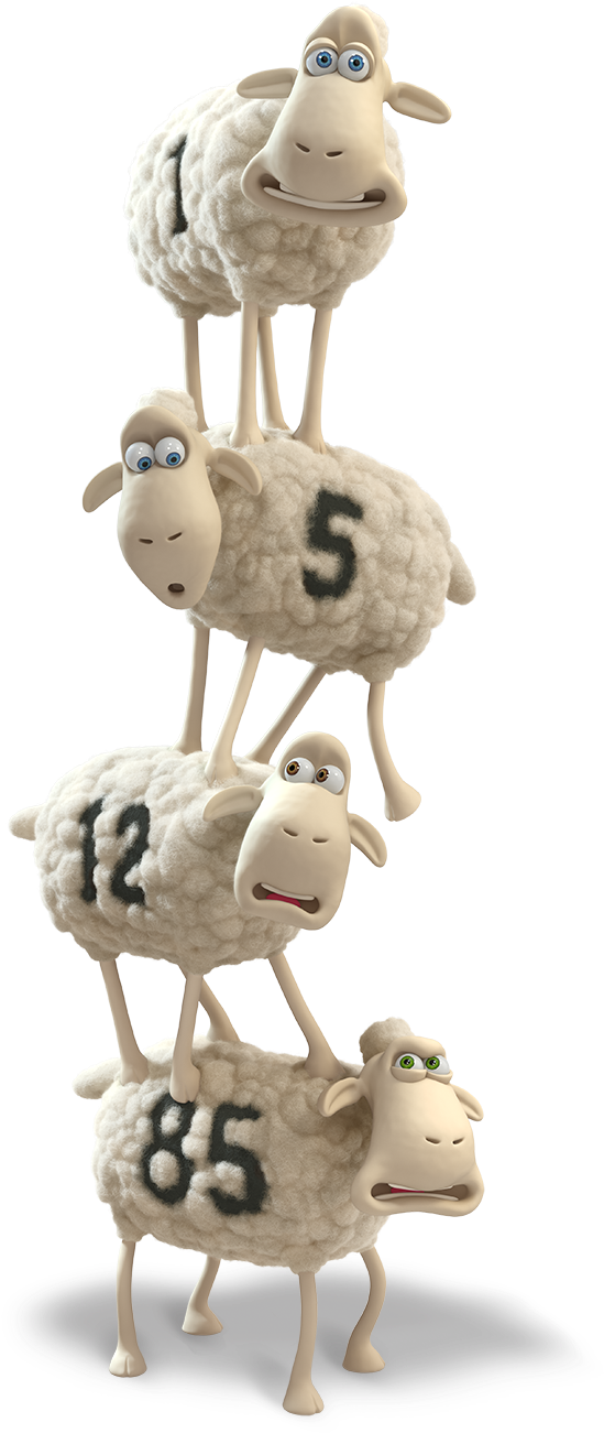 Serta Sheep Png - Serta Mattress Counting Sheep Clipart - Large Size ...