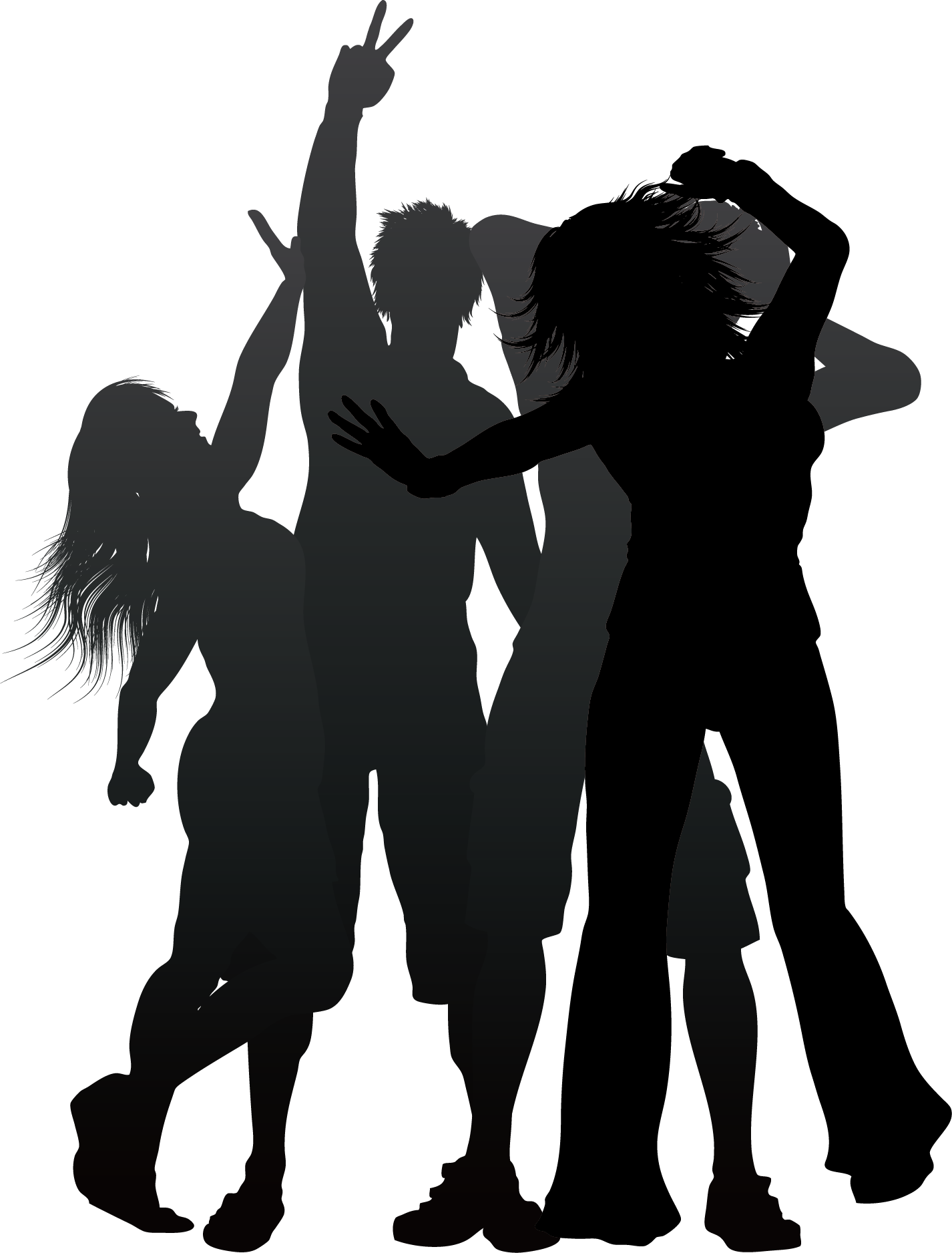 Download Nightclub People Dancing Png - Party People Background Clipart