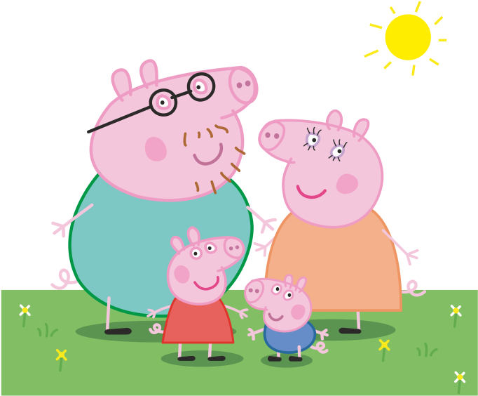 Download Peppa Pig Family Png Clipart Png Download - PikPng