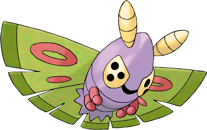Moth Pokemon Clipart (794x794), Png Download