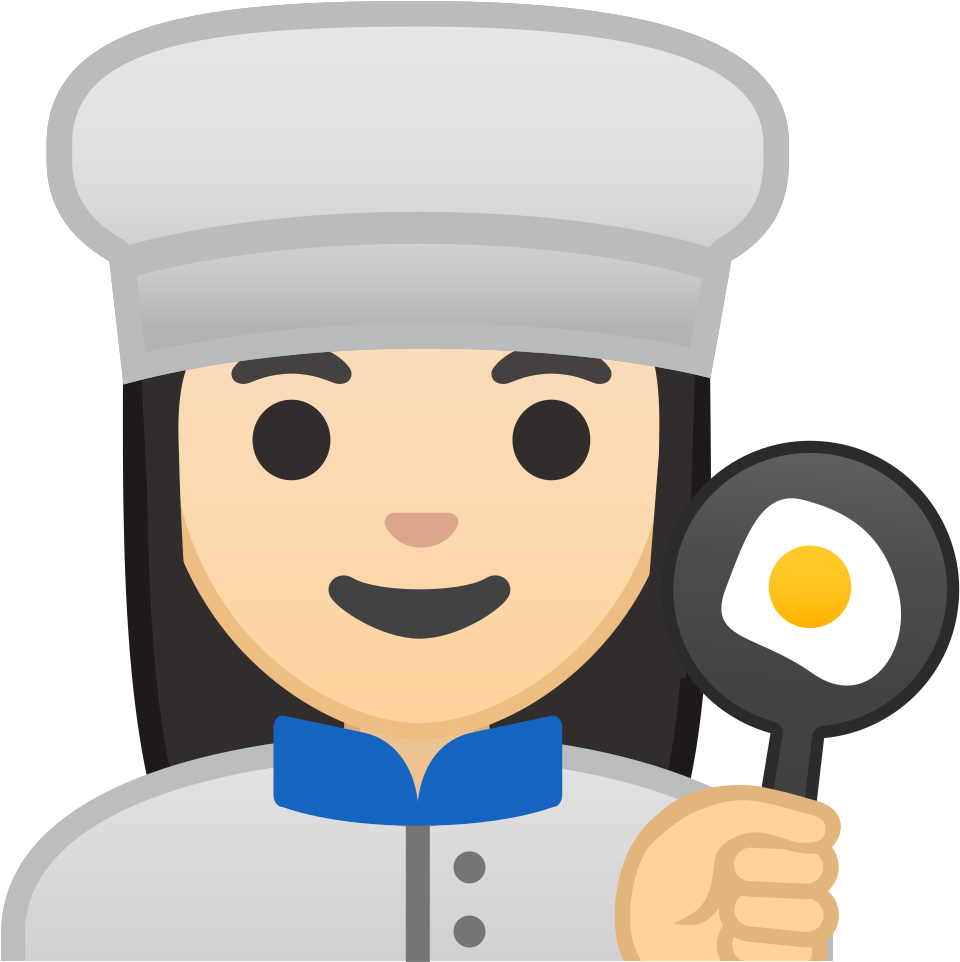 Download Download Svg Download Png Emoji Chef Clipart Png Download Pikpng
