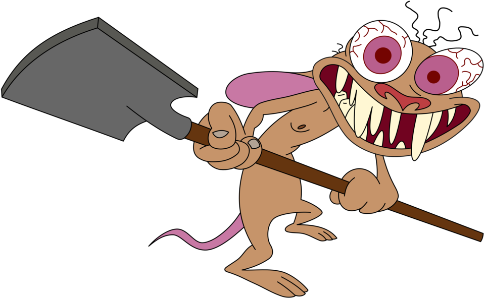 Ren And Stimpy Images Ren With A Shovel Hd Wallpaper - Cartoon Clipart ...