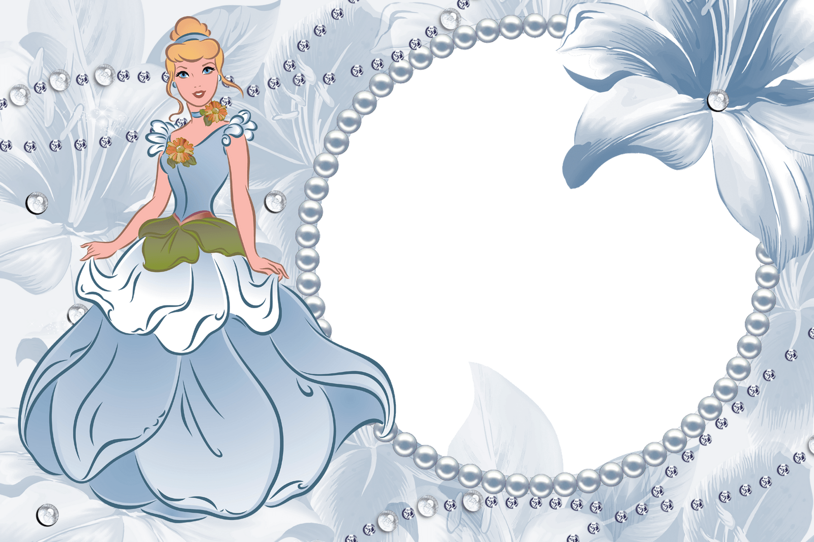 Adobe Photoshop Png Frame Princess Frames Http Clipart - Large Size Png Ima...