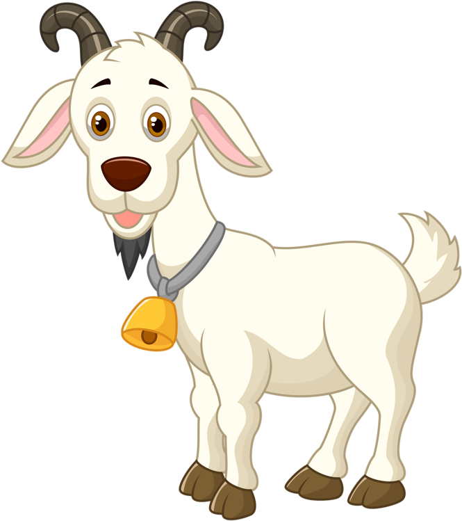 Farm Clipart Goat - Goat - Png Download - Large Size Png Image - PikPng