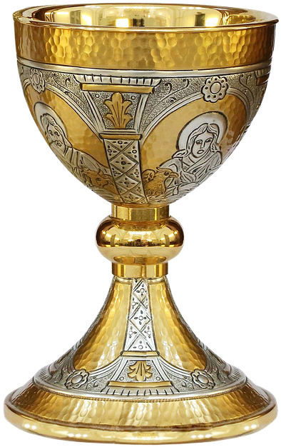 Chalice, Gold Chalice, Eucharist, Spiritual, Christian - Chalice Png ...