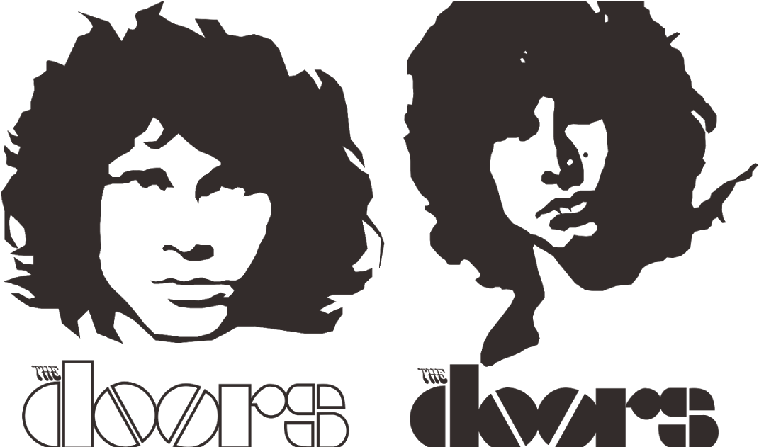 Download Jim Morrison The Doors Logo Clipart Png Download - PikPng