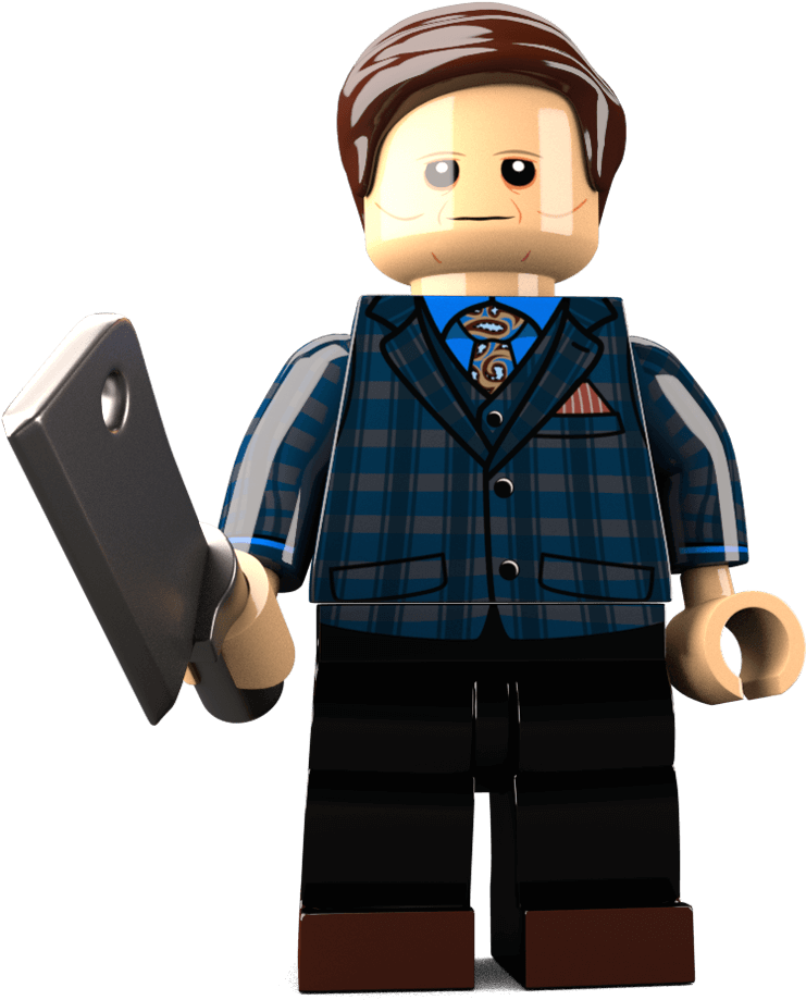 Hannibal Lecter Minifigure - Lego Hannibal Lecter Clipart - Large Size ...