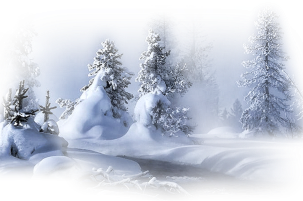 Download #ftestickers #winter #snow #forest #trees - Téli Táj Png