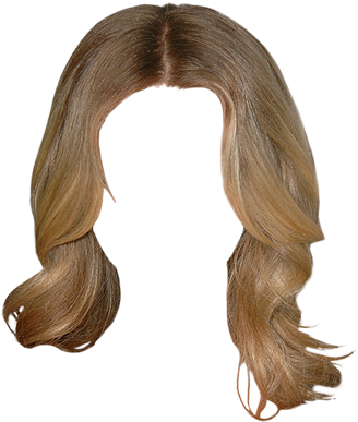 Lace Wig Clipart - Large Size Png Image - Pikpng