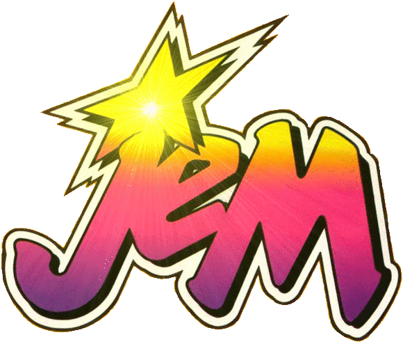 William Shatner On Twitter - Jem And The Holograms Cartoon Logo Clipart ...