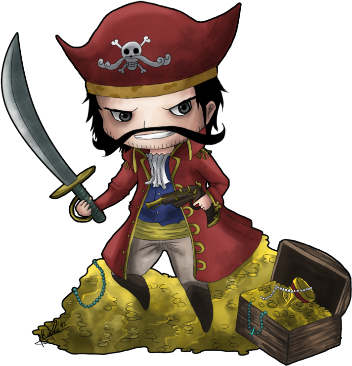 Download Gol D Roger Png - One Piece Gol D Roger Chibi Clipart Png ...