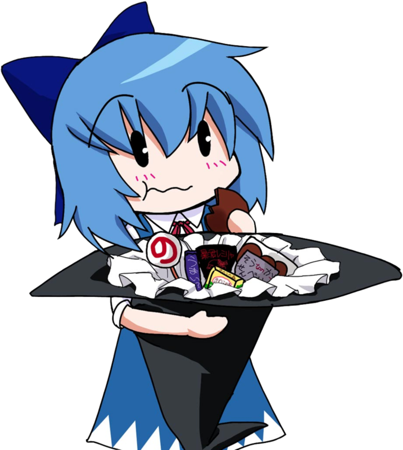 Chibi Halloween Cirno Halloween Clipart Large Size Png Image PikPng