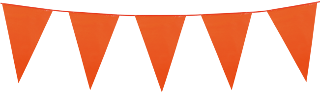 Bunting Flag Png Orange Clipart - Large Size Png Image - PikPng