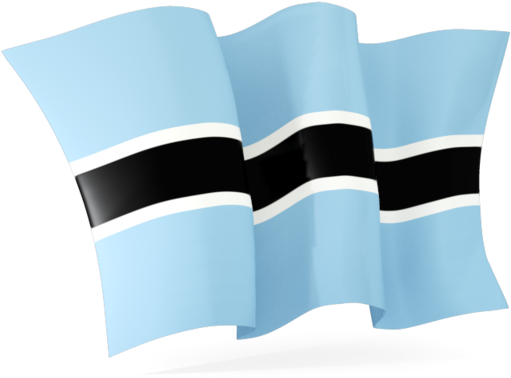 Png Botswana Flag Gif Clipart - Large Size Png Image - PikPng