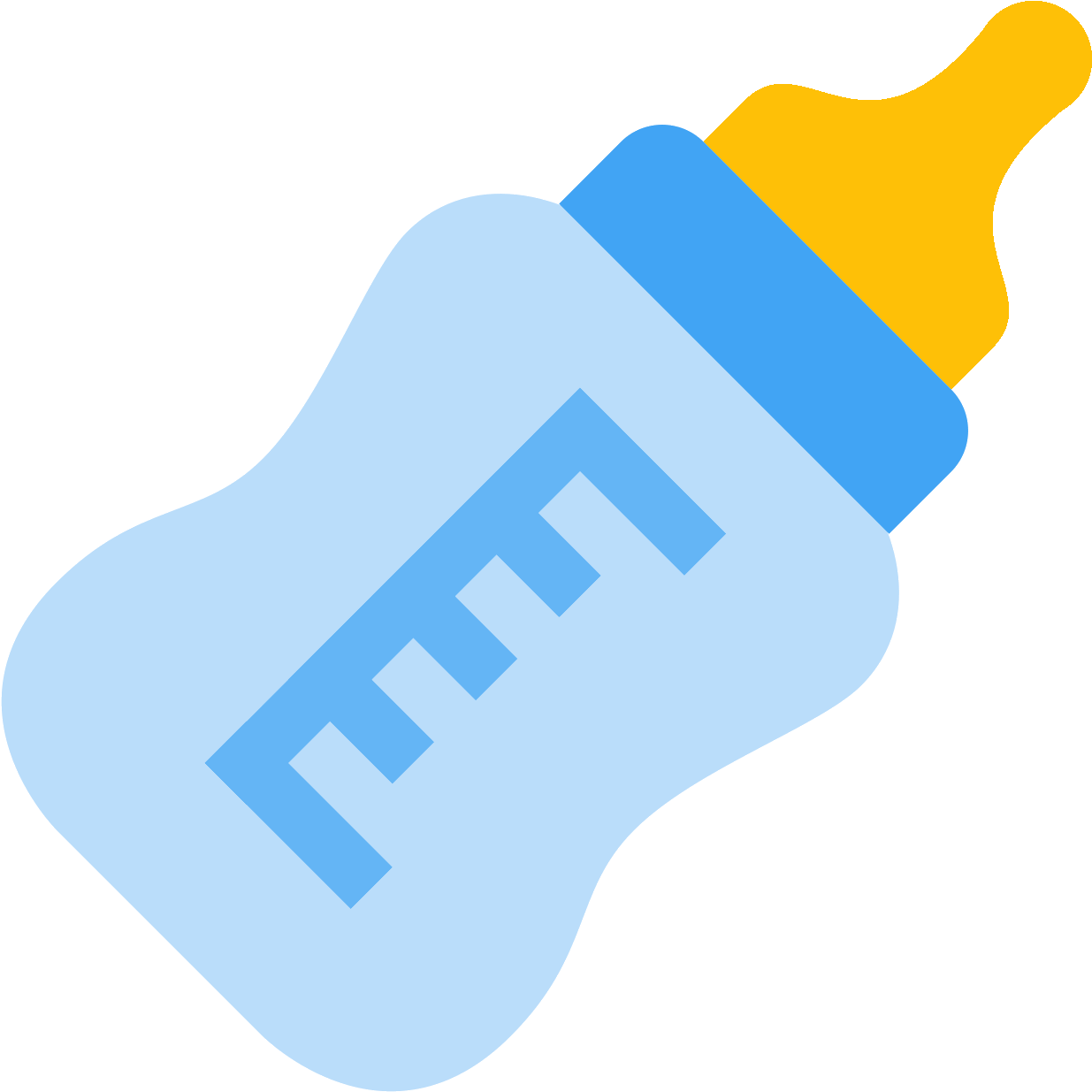 Mamadeira Emoji Png - Blue Baby Bottle Clipart Transparent Png - Large ...