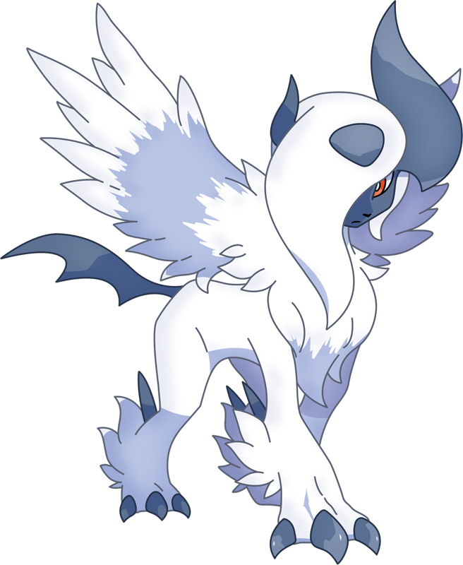 Pokemon Shiny Mega Absol Is A Fictional Character Of - Alola Espeon ...