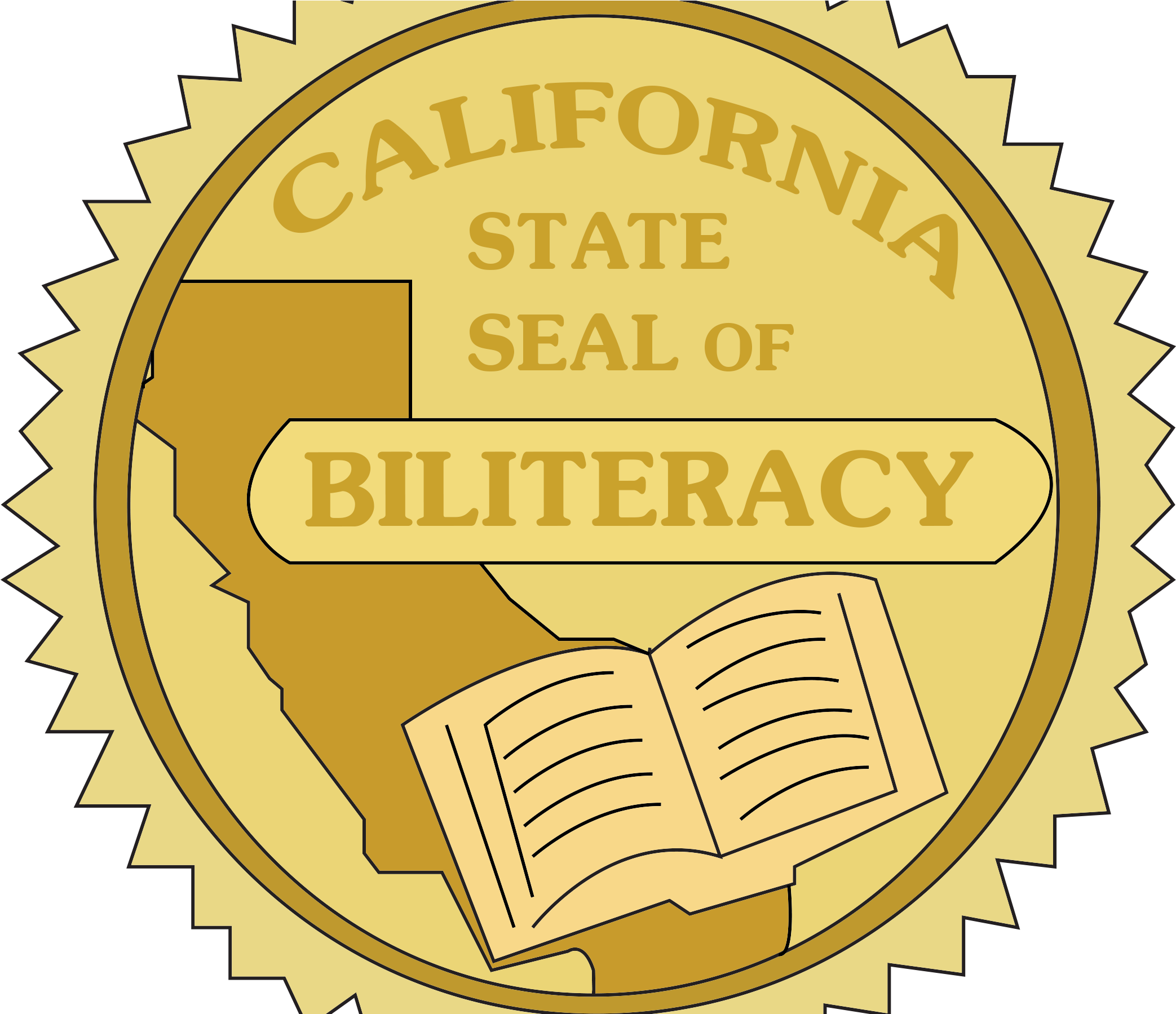 Seal Of Biliteracy Application Changes - Biliteracy Seal Clipart ...