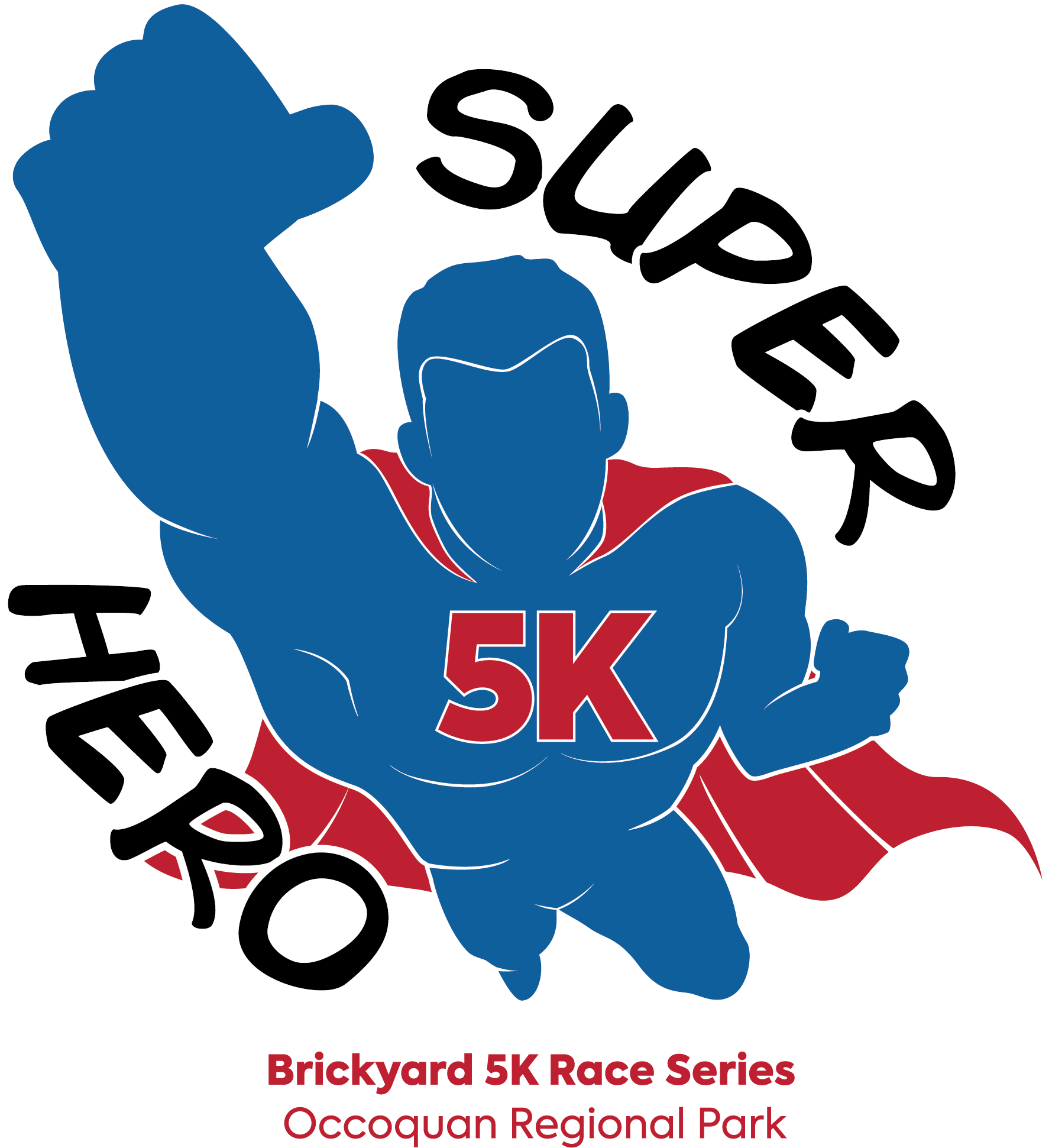 Super Hero 5k Logo Poster Clipart Large Size Png Image PikPng