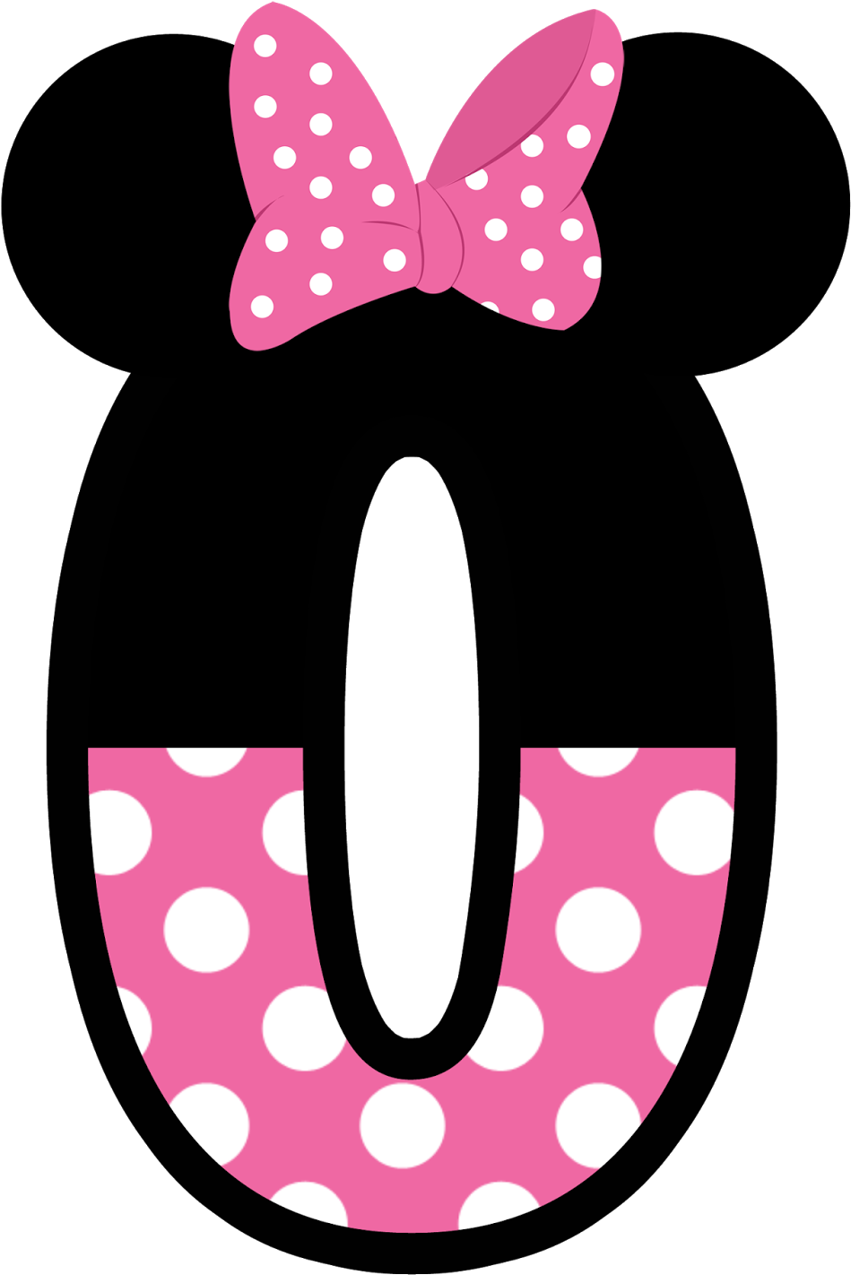 Download Numeros A Lo Minnie En Rosa - Mickey Mouse Number 8 Clipart ...