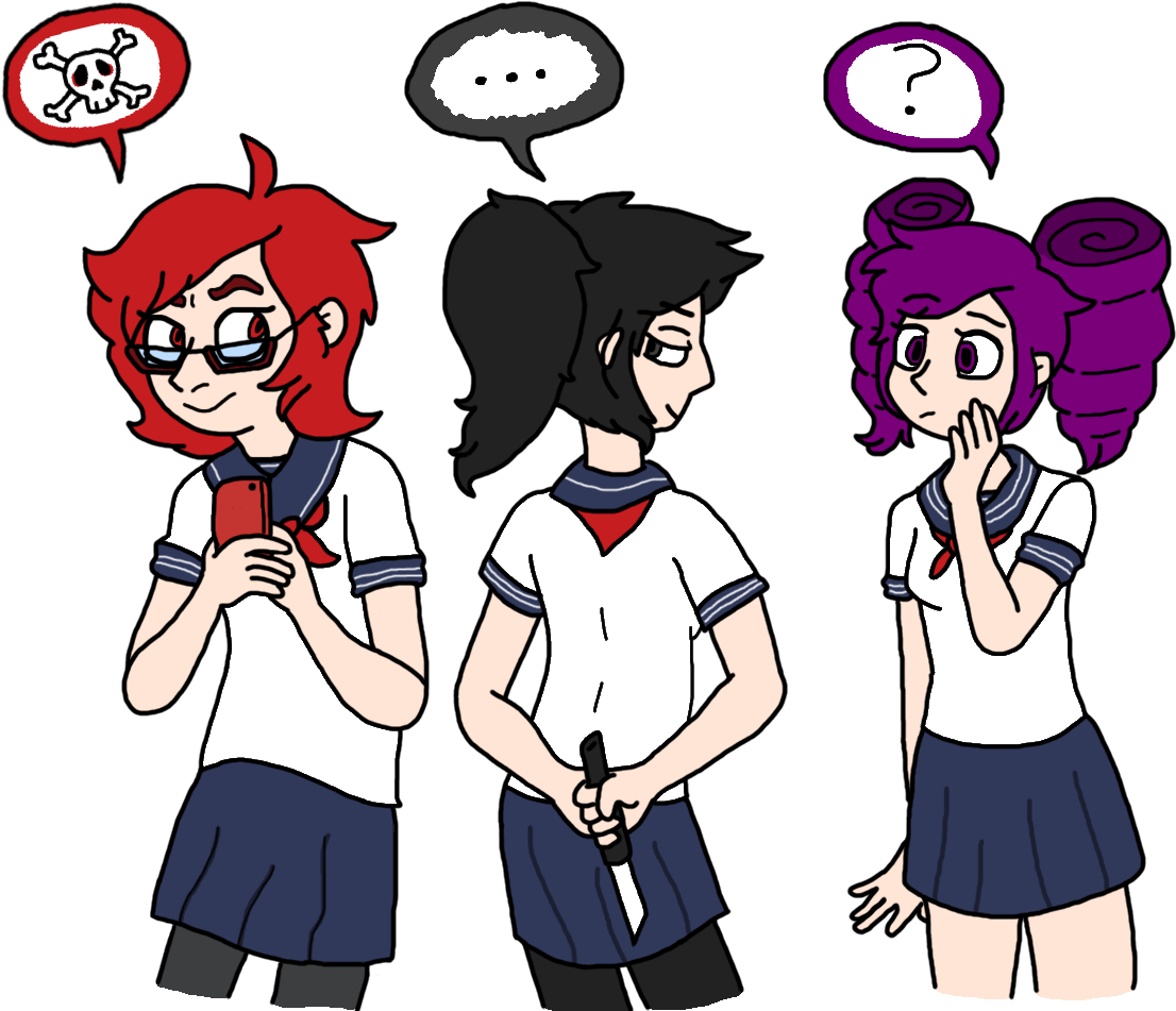 Made Some Fan Art For My Favorite Murder Demo, Yandere - Yandere Dev Yandere  Simulator 2019 Clipart - Large Size Png Image - PikPng