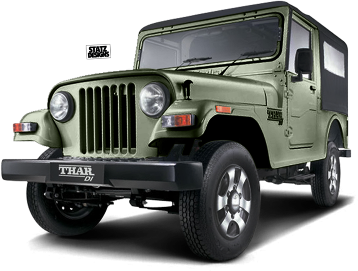 Download Mahindra Jeep - Thar Car Png Hd Clipart Png Download - PikPng