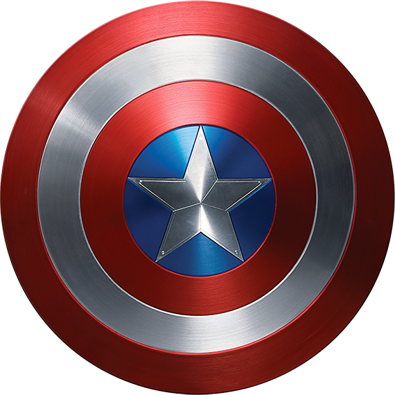 Captain America Logo Png Clipart - Large Size Png Image - PikPng