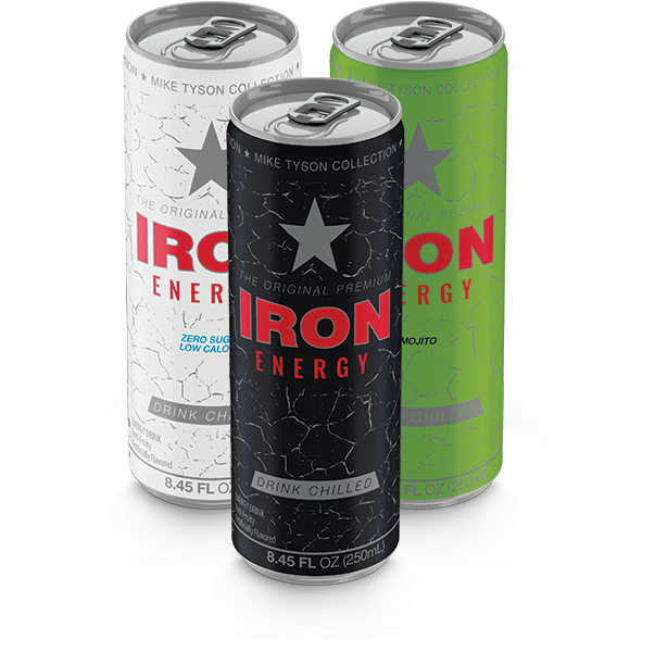 Download Mike Tyson Iron Energy Drink , Png Download - Iron Energy ...