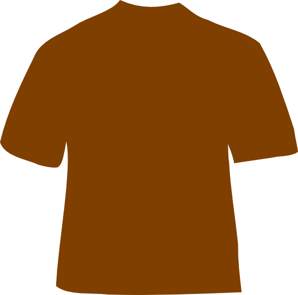 Download How To Set Use Brown Shirt Svg Vector Black T Shirt Clipart Large Size Png Image Pikpng