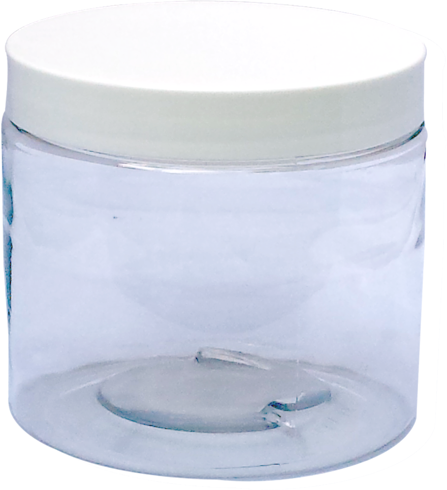 Download Download New 16oz Clear Plastic Jar With Caps 4 /pk Diy ...