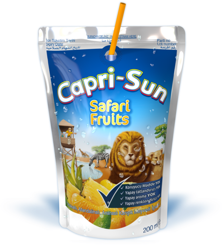 Download Bu Lezzetli Poşetler Gittiğin Her Yerde Sana Arkadaşlık Capri Sun Clipart Png 5060