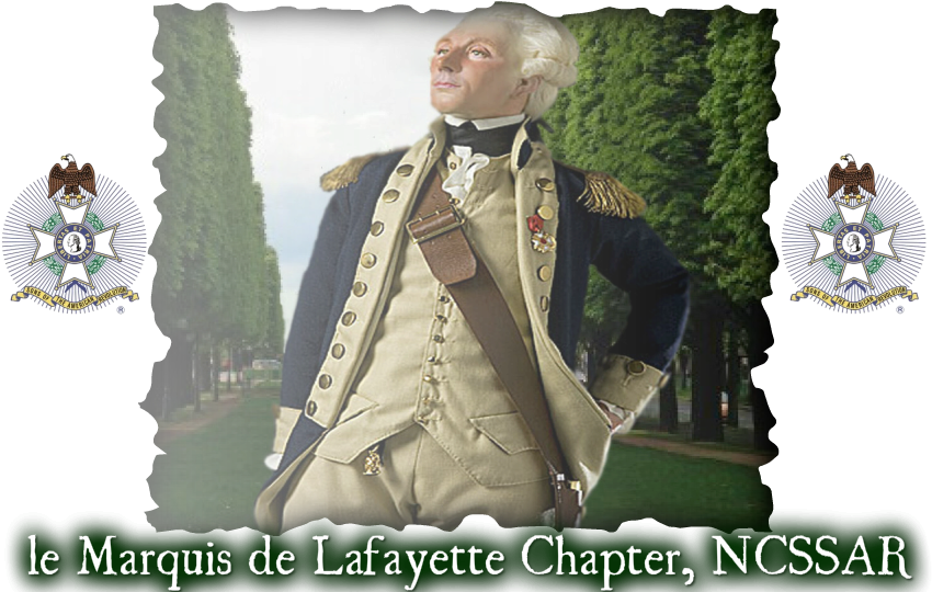 Compatriot Revolutionary War Ancestors - Marquis De Lafayette Clipart (907x539), Png Download