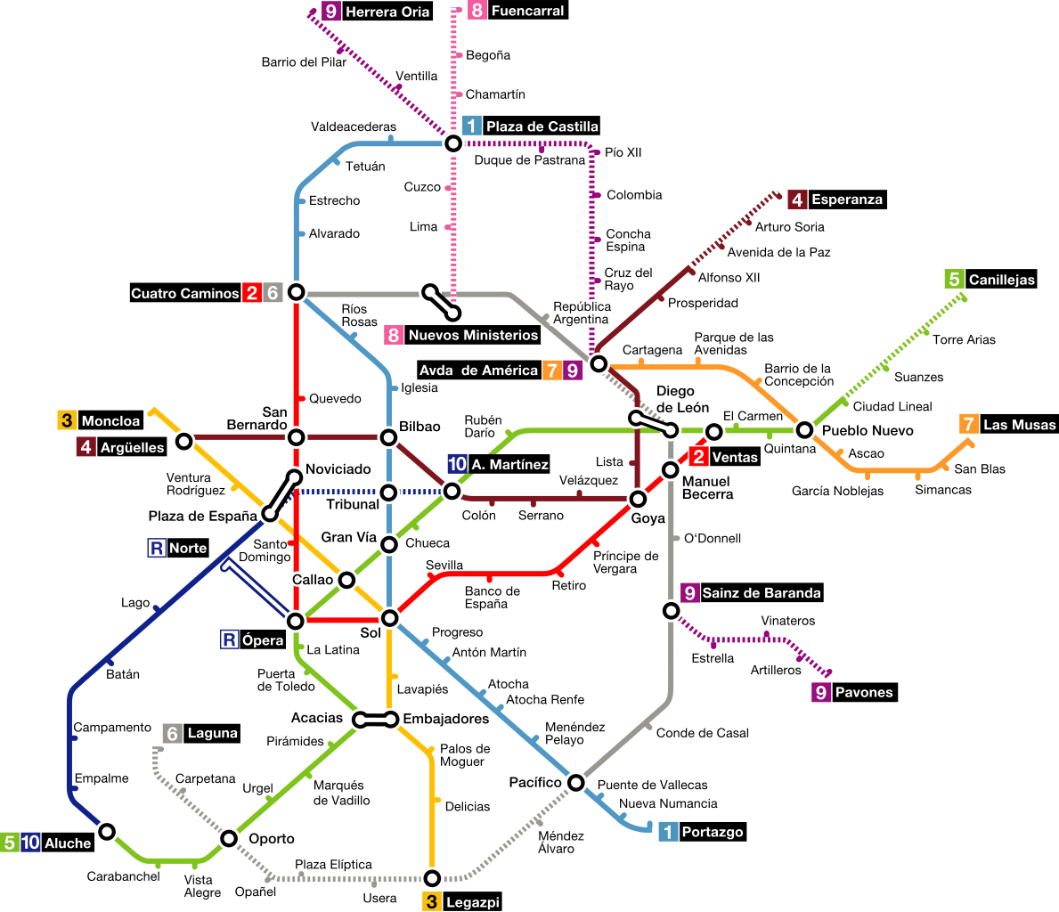 Madrid Metro 1978-1985 - Madrid Metro Clipart - Large Size Png Image ...