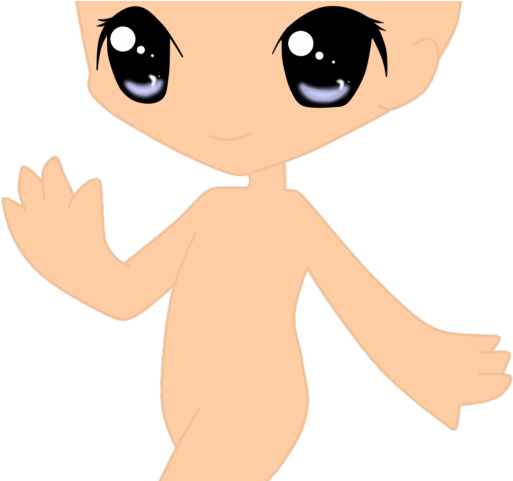 Chibi Clipart Chibi Anime - Chibi Girl Base Anime Girl - Png Download ...