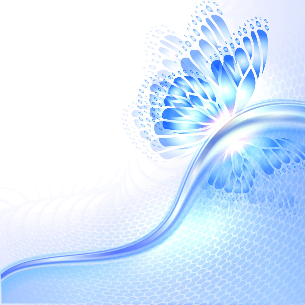Download Butterfly Light Abstract Blue Wing Hq Image Free Png Cool Green And Blue Abstract Backgrounds Clipart Png Download Pikpng