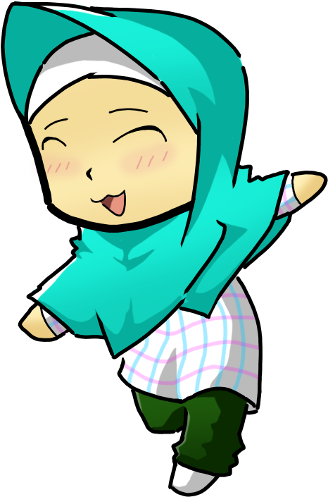 Download Free Icons Png - Anak Islam Kartun Png Clipart Png Download