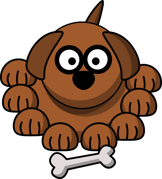 Cartoon Dog Clipart - Large Size Png Image - PikPng