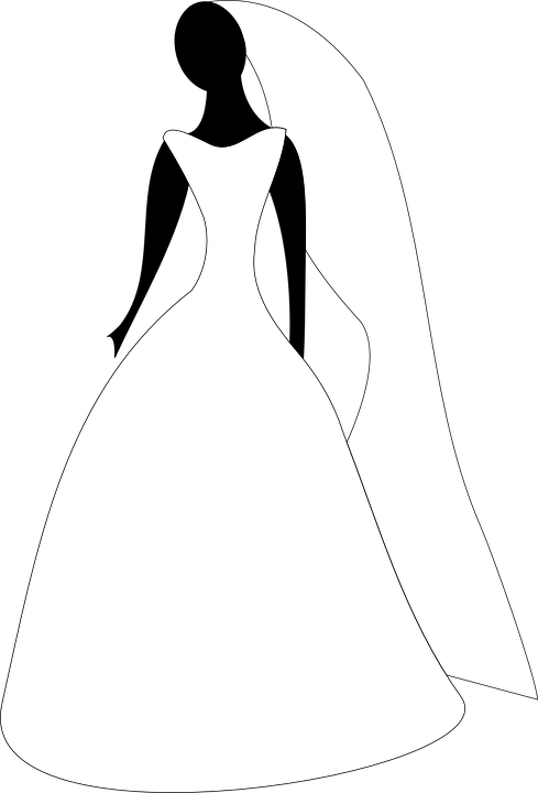 Traje Nupcial Vestido De Novia Novia Vestido Vestido Novia Vector Png Clipart Large Size Png 0897