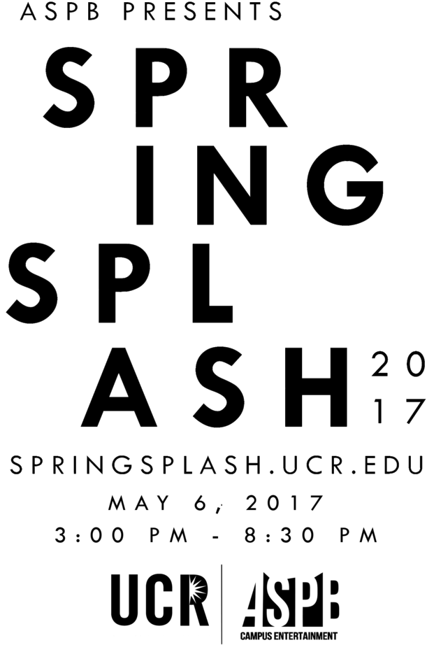 Spring Splash Aspb Ucr Clipart Large Size Png Image PikPng