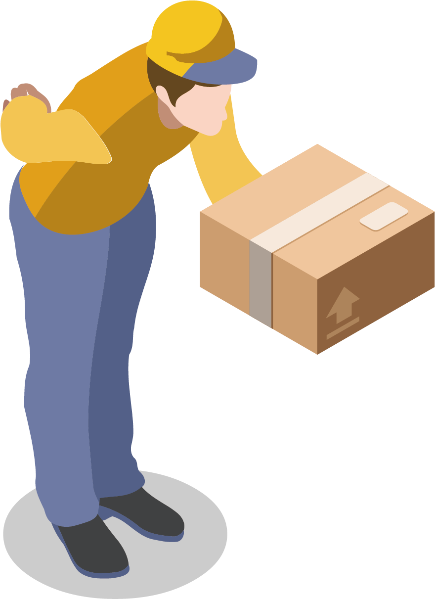 Courier Parcel Clip Art Box Delivery Png Transparent Png Large Size Png Image Pikpng