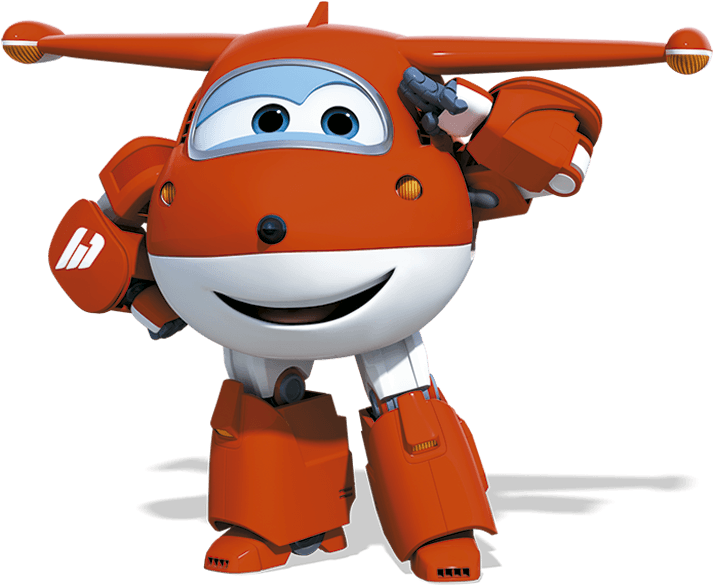 Jett Super Wings Clipart - Large Size Png Image - PikPng