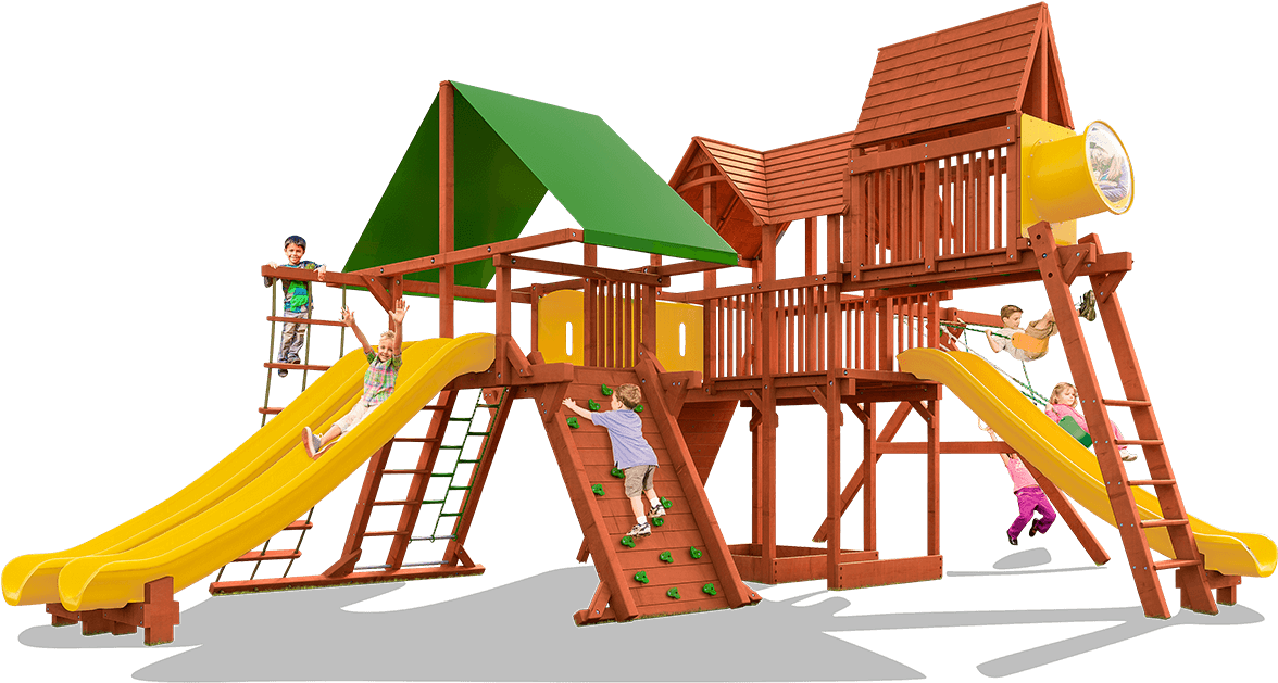 Outback & Playhouse Combo Xl - Mega Swing Sets Clipart - Large Size Png ...