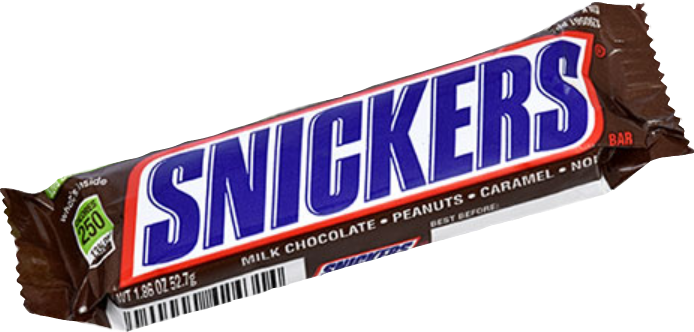 Snickers Clipart (694x332), Png Download