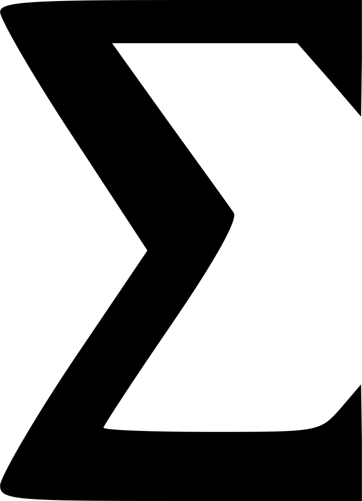Multiplication Clipart Sum - Sum Symbol Png Transparent Png (710x980), Png Download