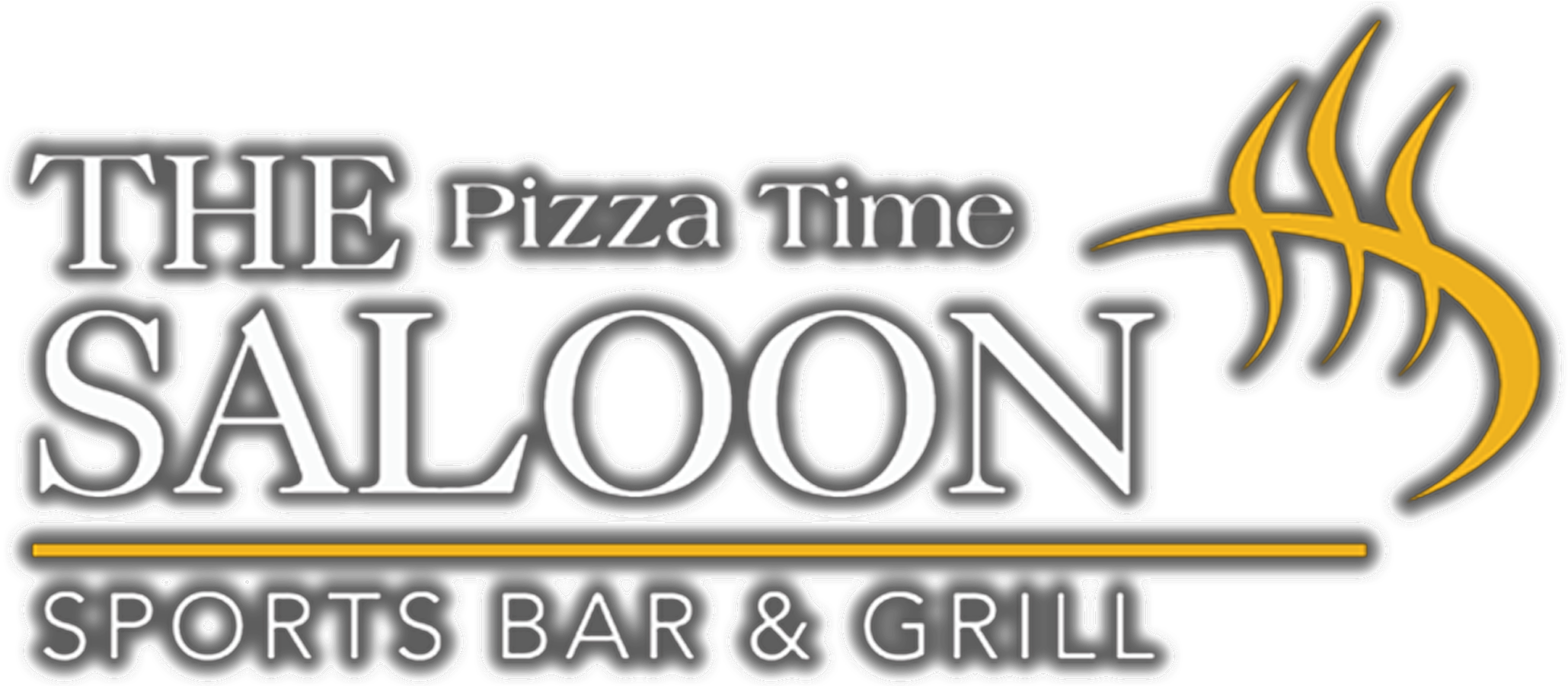 The Pizza Time Saloon - Graphics Clipart (2109x900), Png Download