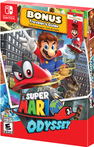 Super Mario Odyssey Starter Pack Box Art - Super Mario Odyssey Bonus ...