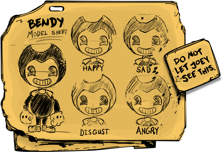 Bendy and the ink machine карта